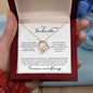 To My Soulmate | I Will Love You Until The End - Forever Love Necklace