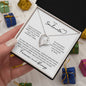 To My Soulmate | I Will Love You Until The End - Forever Love Necklace