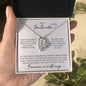 To My Soulmate | I Will Love You Until The End - Forever Love Necklace
