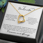 To My Soulmate | I Will Love You Until The End - Forever Love Necklace